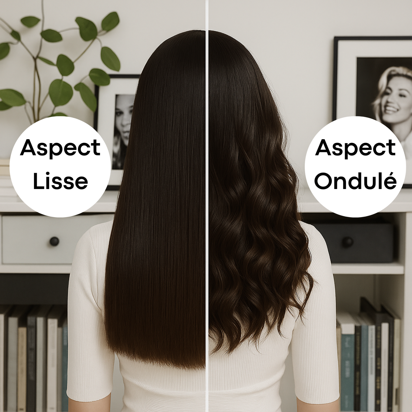 Brosse à cheveux 3 en 1 - Votre brushing parfait, sans effort, en moins de 5 minutes.